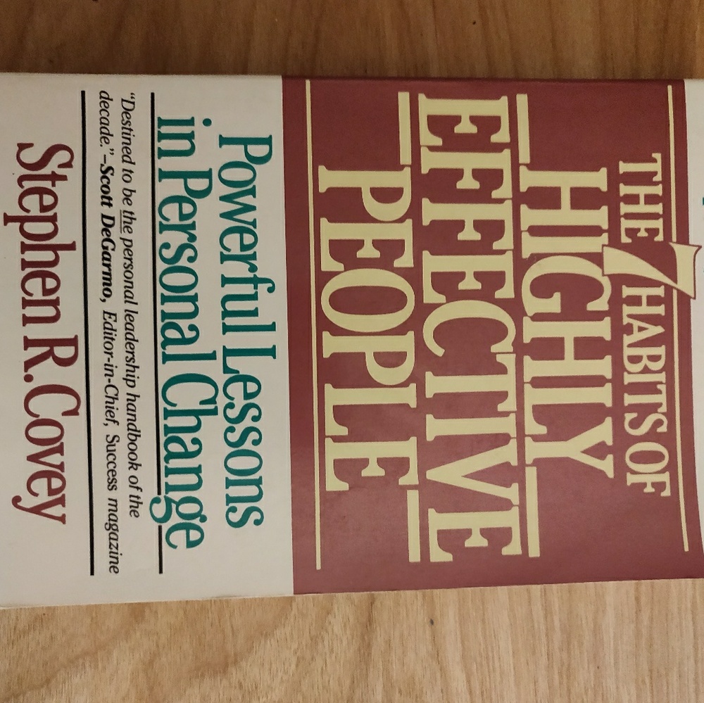 The 7 habits of highly effective people